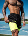 Men's Simple American Quick-drying Running Double-layer Sports Shorts - Magellan Fashion Shop