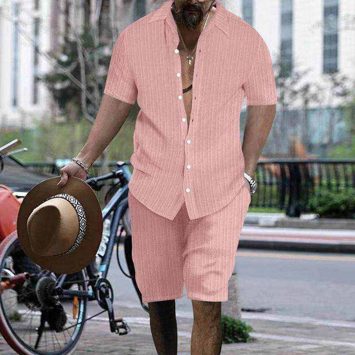 Casual Jacquard Sportswear Summer Men - Magellan Fashion Shop