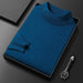 Men's Sweater Slim Fit Pure Color Half Collar Knitted Bottoming Shirt - Magellan Fashion Shop