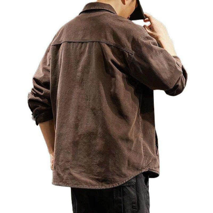 Workwear Denim Clothing Loose Jacket Fashion Casual Warm - Magellan Fashion Shop