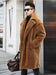Men's Winter New Thickened Cashmere Long Warm Fur Coat - Magellan Fashion Shop