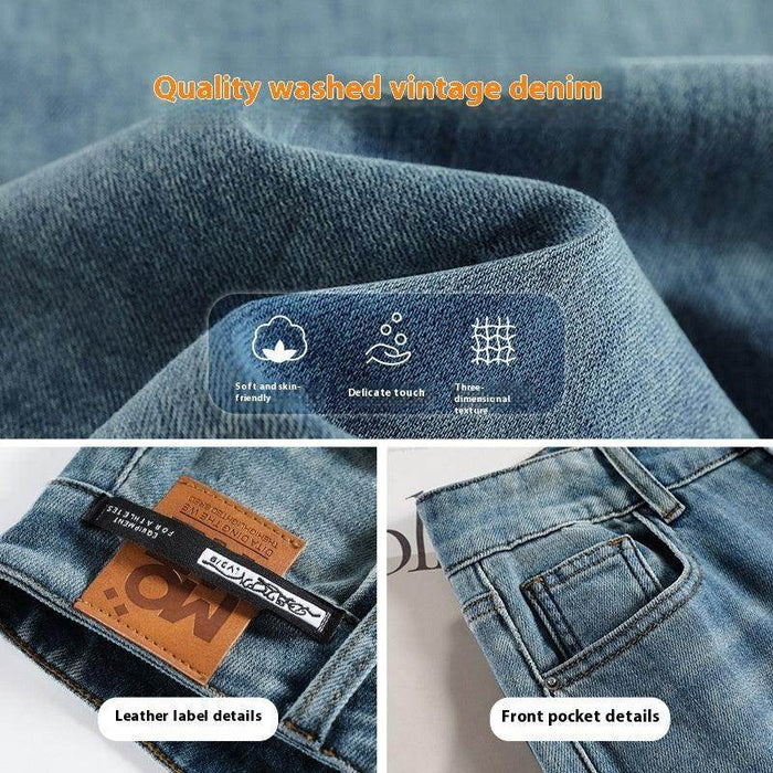 Autumn And Winter Narrow Loose Straight Jeans For Women - Magellan Fashion Shop