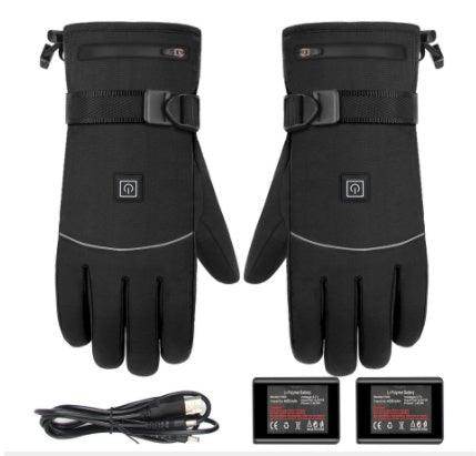 Winter Electric Heated Gloves Motorcycle Touch Screen Gloves - Magellan Fashion Shop