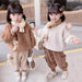 Two-piece Korean-style Warm Sweater For Children And Middle-aged Children - Magellan Fashion Shop