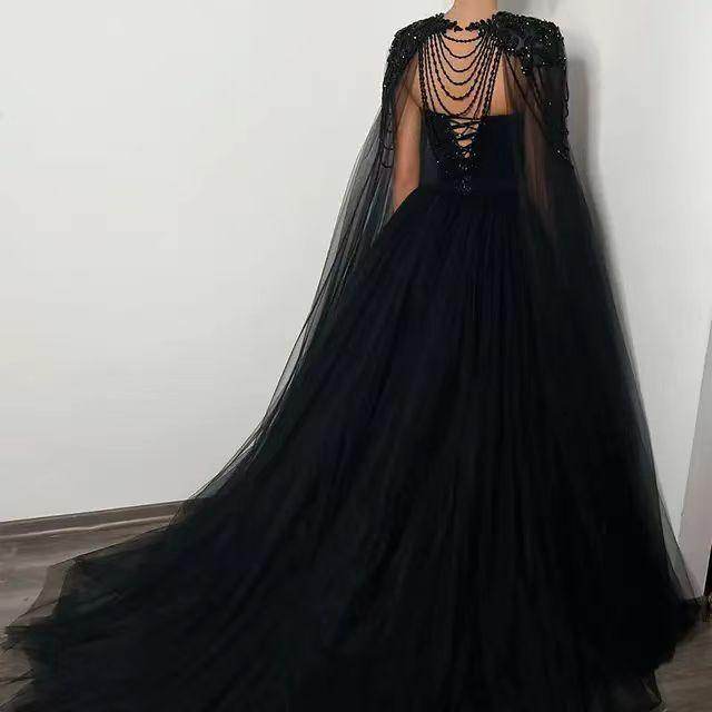 Black Evening Gown Daily Style - Magellan Fashion Shop