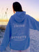 Fashion Female Color Pattern Printed Hoodie - Magellan Fashion Shop