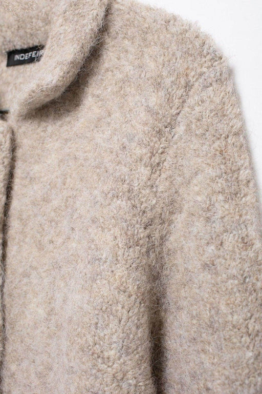 Fashionable All-match Flower-shaped Decorated Row Button Knitted Coat - Magellan Fashion Shop