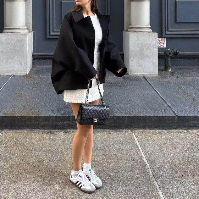 Autumn New Wool Blended Short Coat - Magellan Fashion Shop