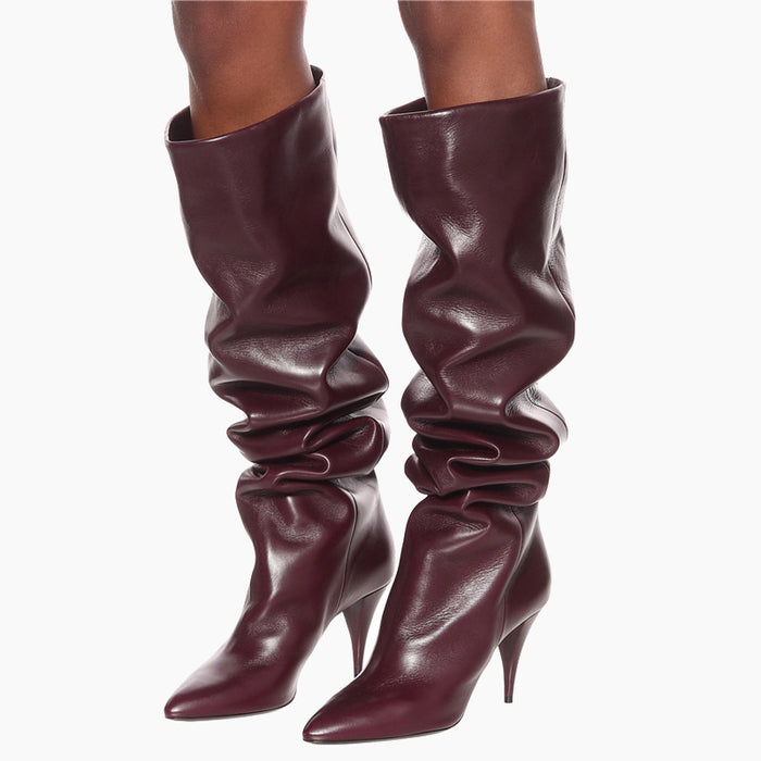 Plus Size High Leg Boot