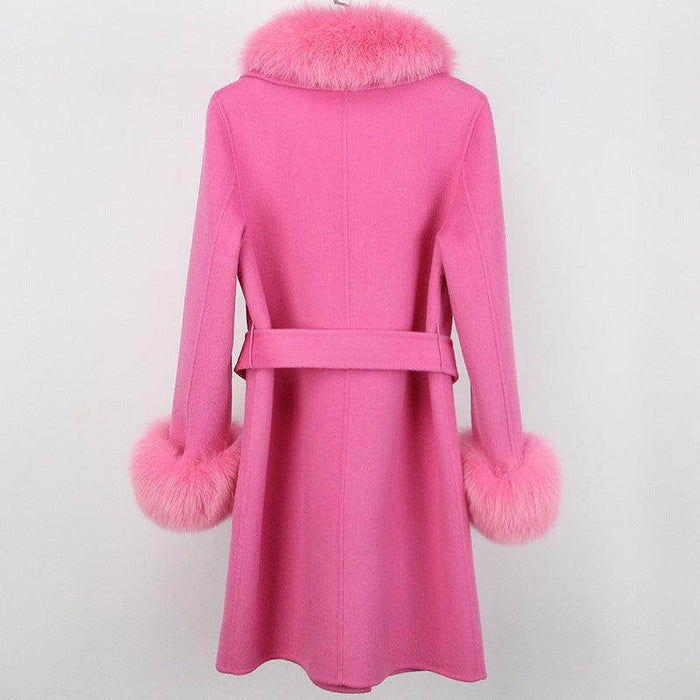 Double-faced Wool Overcoat Long High-end - Magellan Fashion Shop