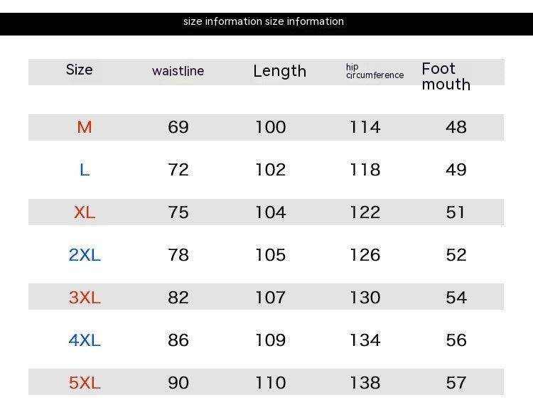 Sports Pants Baggy Straight Trousers Men - Magellan Fashion Shop