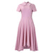 Fashion Temperament High Waist Banquet Large Swing Elegant Evening Party Africa Dress - Magellan Fashion Shop