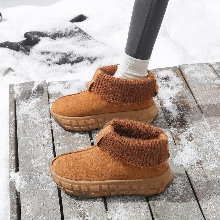 Winter Snow Boots With Anti-slip Tire-sole Design Fashion - Magellan Fashion Shop