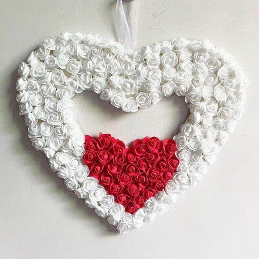 Valentine's Day Double Love Garland Holiday Atmosphere Dress Up Ornaments - Magellan Fashion Shop