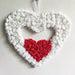 Valentine's Day Double Love Garland Holiday Atmosphere Dress Up Ornaments - Magellan Fashion Shop