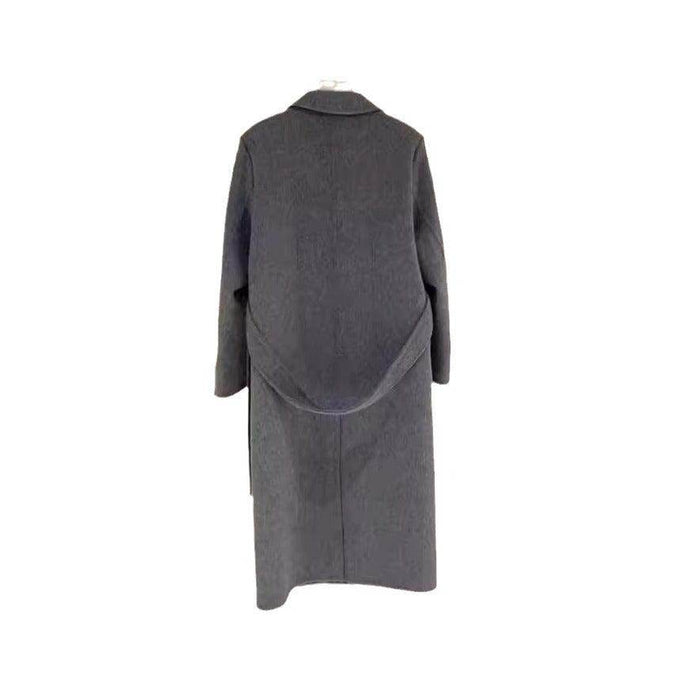 Double-breasted Shoulder Double-sided Wool Overcoat - Magellan Fashion Shop