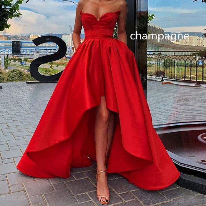 Ladies Evening Dress  Satin