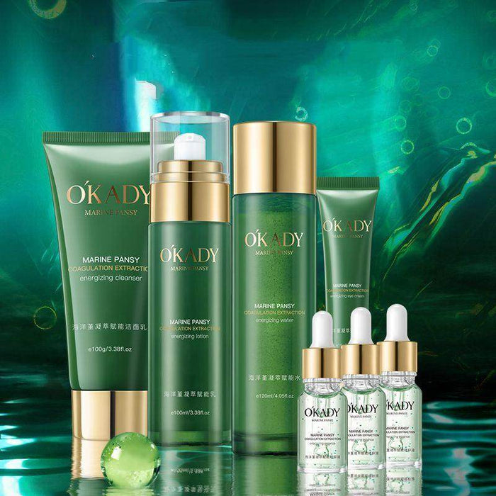 Plant Skin Care Product Set Water Lotion Moisturizing Full Set Of Cosmetics - Magellan Fashion Shop