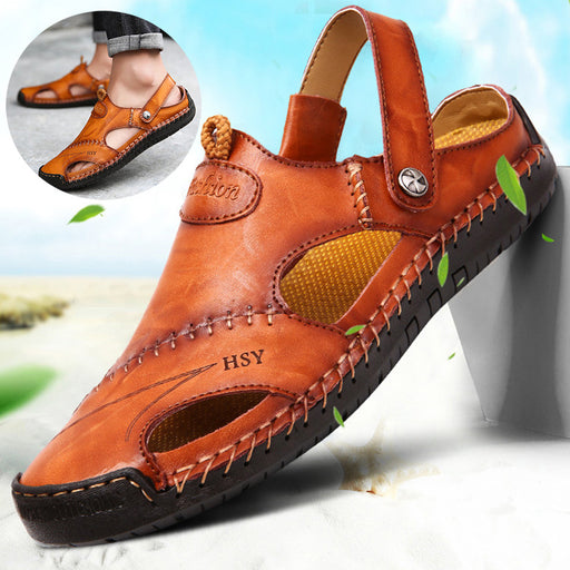 Men's Closed Toe Sandals Adjustable - Magellan Fashion Shop