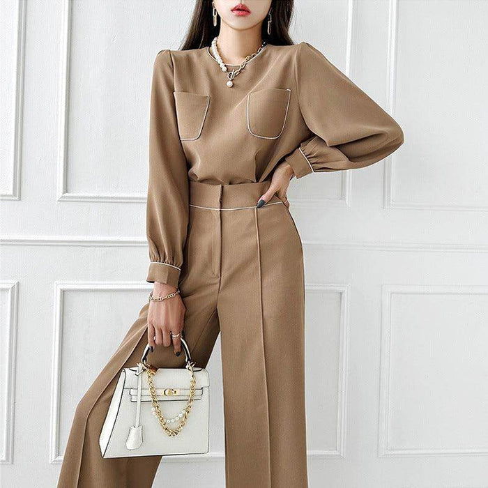 Business Fashion Women's Pants Suit - Magellan Fashion Shop