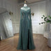 Elegant Flounced Sleeve Split Fishtail Dress - Magellan Fashion Shop