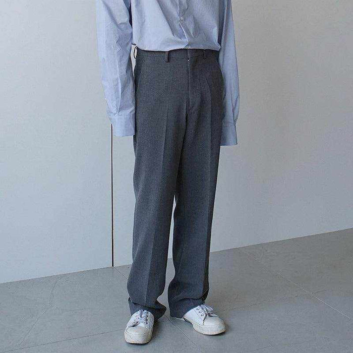 Straight Trousers Casual Loose Men - Magellan Fashion Shop