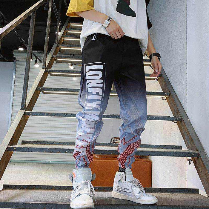 Trendy Gradient Color Trousers Men - Magellan Fashion Shop
