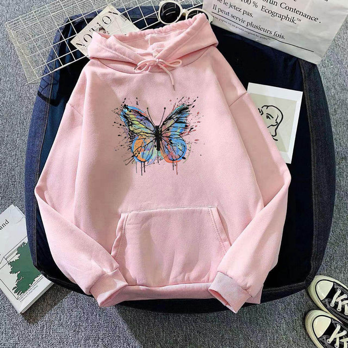 Plus Size Loose Hooded Sweater For Women - Magellan Fashion Shop