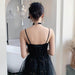Black Evening Dress Temperamental Minority High-end - Magellan Fashion Shop