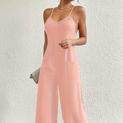 Ladies' Solid Color Jumpsuit - Magellan Fashion Shop