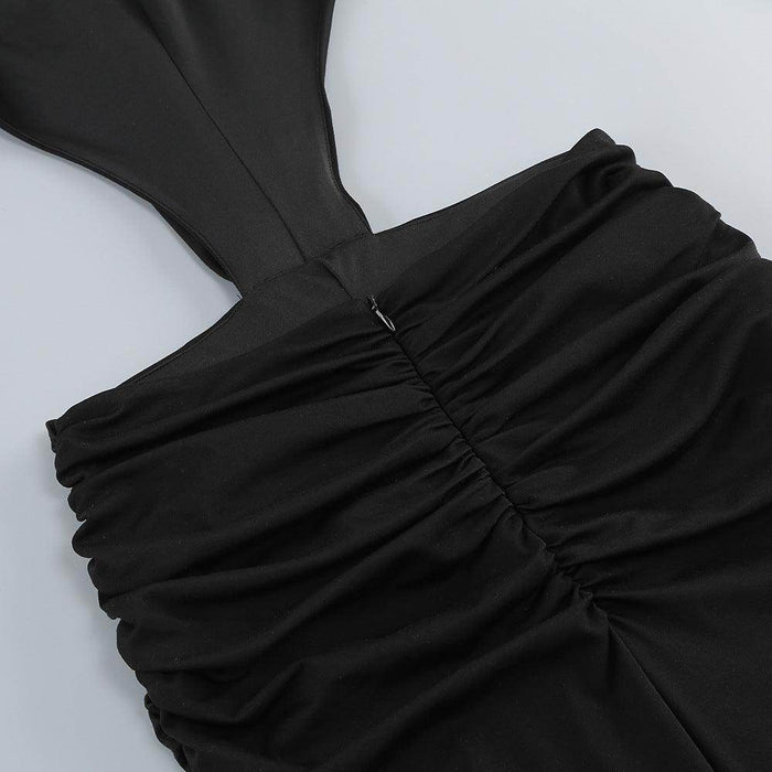 Sexy V-neck Backless Long Dress Long - Magellan Fashion Shop