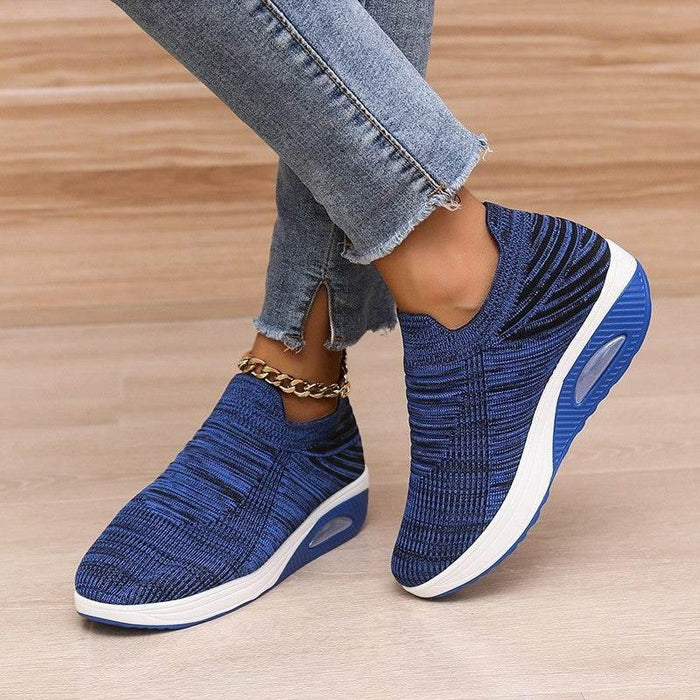 Stripe Shoes Air Cushion Shoes Breathable - Magellan Fashion Shop