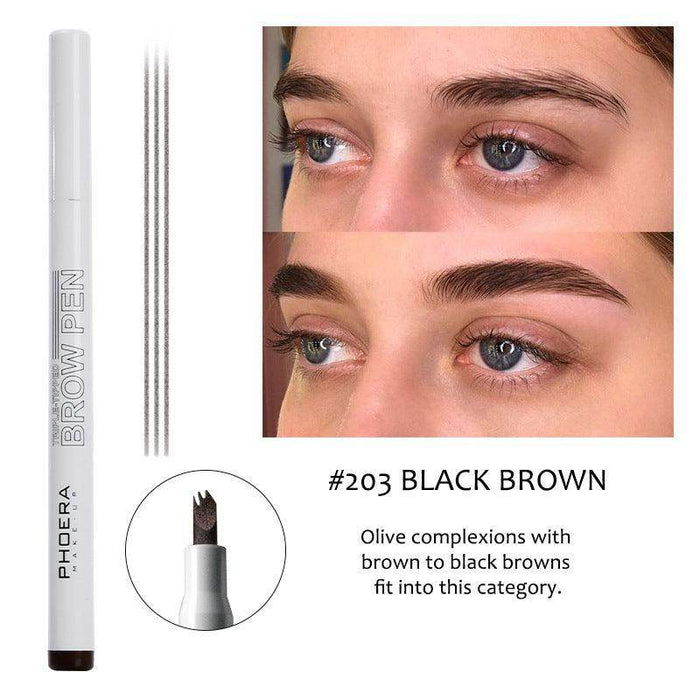 Creative Makeup Three Comb Eyebrow Pencil - Magellan Fashion Shop