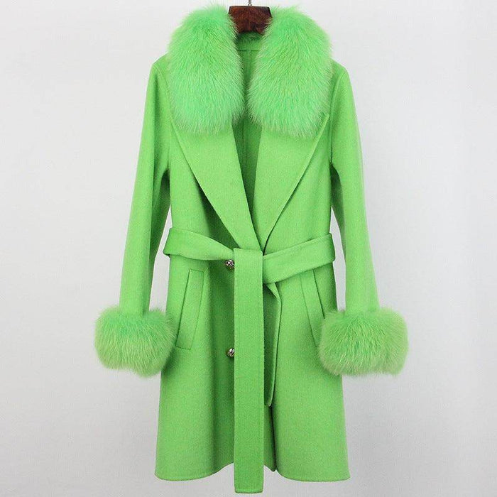 Double-faced Wool Overcoat Long High-end - Magellan Fashion Shop