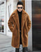 Men's Winter New Thickened Cashmere Long Warm Fur Coat - Magellan Fashion Shop