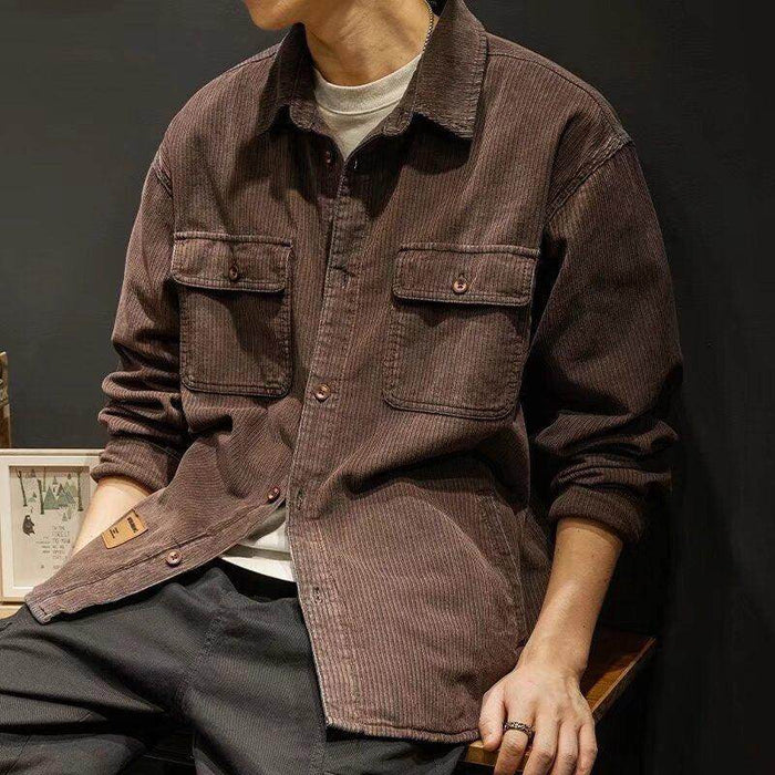 Workwear Denim Clothing Loose Jacket Fashion Casual Warm - Magellan Fashion Shop