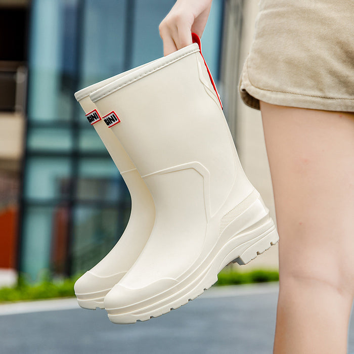 Women's Waterproof Non-Slip Rubber Rain Boots