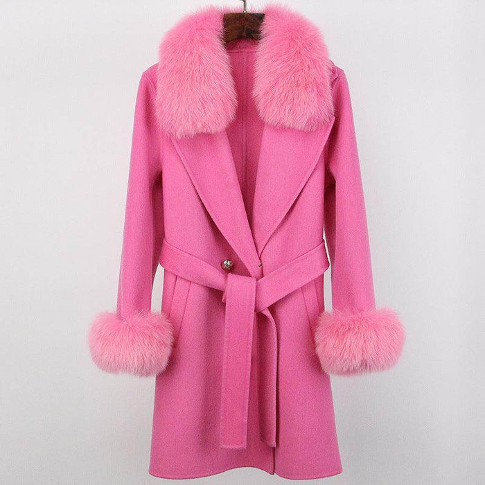 Double-faced Wool Overcoat Long High-end - Magellan Fashion Shop
