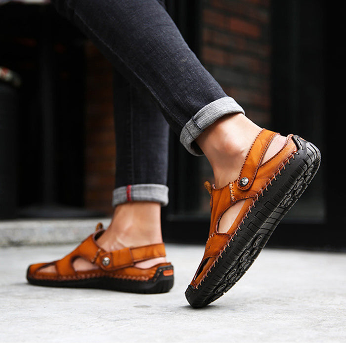 Men's Closed Toe Sandals Adjustable - Magellan Fashion Shop