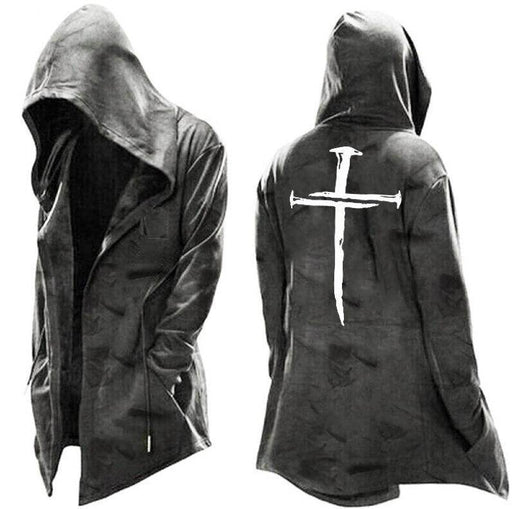 Men's Clothing New Cloak Simple Casual Hooded - Magellan Fashion Shop