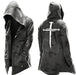 Men's Clothing New Cloak Simple Casual Hooded - Magellan Fashion Shop