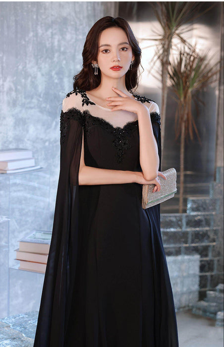 Black Evening Dress For Women With A High-end Feel - Magellan Fashion Shop