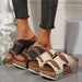 Buckle Wedges Sandals - Magellan Fashion Shop