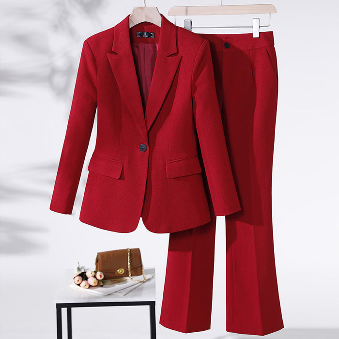 Women's Long-sleeve Suit Work Clothes