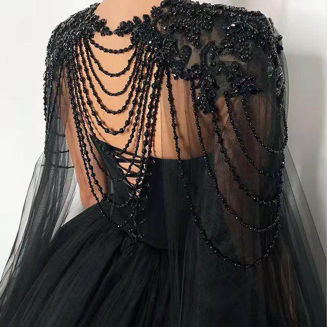 Black Evening Gown Daily Style - Magellan Fashion Shop