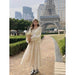 Sweet Lace Edge A- Line Skirt Temperament Slimming - Magellan Fashion Shop