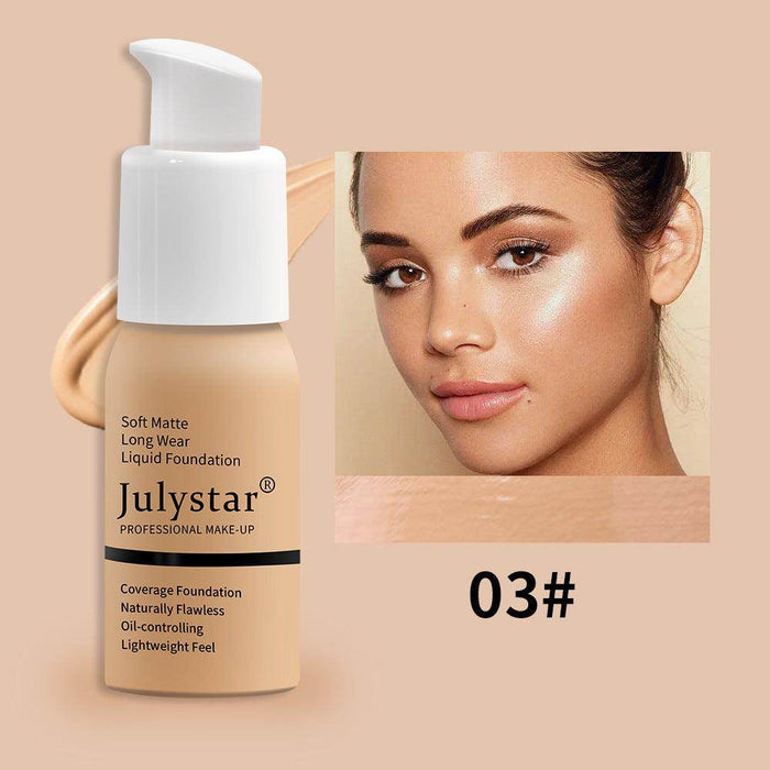 Waterproof Lasting Non Take Off Makeup Concealer Liquid Foundation Beauty Makeup - Magellan Fashion Shop