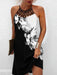 Fashion Print Dress Casual Halterneck Dresses For Women Summer Clothes - Magellan Fashion Shop