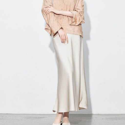Satin Temperament Skirt - Magellan Fashion Shop