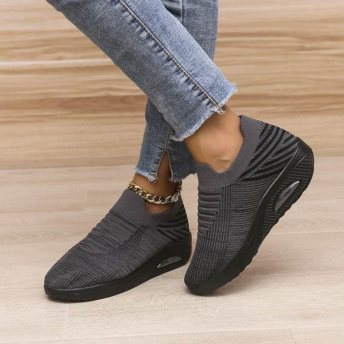 Stripe Shoes Air Cushion Shoes Breathable - Magellan Fashion Shop